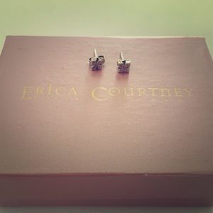 Erica Courtney Mini Cross Studs
